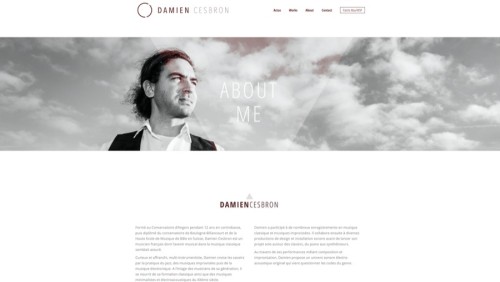 ⭐⭐⭐ Manu Lechat- Webdesigner, intégrateur, développeur Web freelance, portfolio développeur web