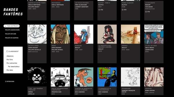Mise en page et programmation d'un module de lecture de Bd numérique - Interface muséographie dans le cadre d'une exposition. En partenariat avec le festival Pulp à la Ferme du Buisson.