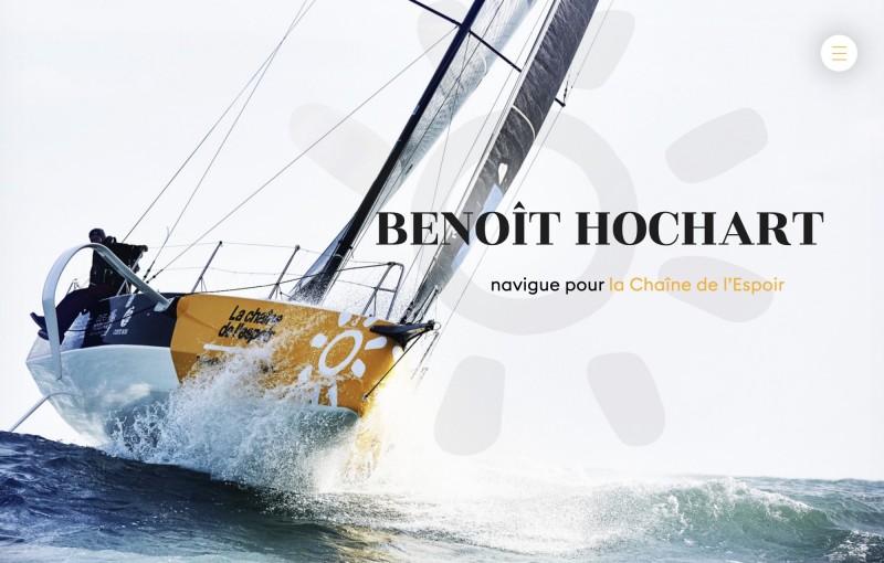 Réalisation du Site internet du skipper Benoit Hochart - 'La chaîne de l'espoir'. Présentation du projet, du skipper et de ses partenaires. J'ai réalisé la programmation des templates du site. Le contenu du site est intégralement administrable via le Cms Kirby. Réalisation du Site internet du skipper Benoit Hochart - 'La chaîne de l'espoir'. Présentation du projet, du skipper et de ses partenaires. J'ai réalisé la programmation des templates du site. Le contenu du site est intégralement administrable via le Cms Kirby.