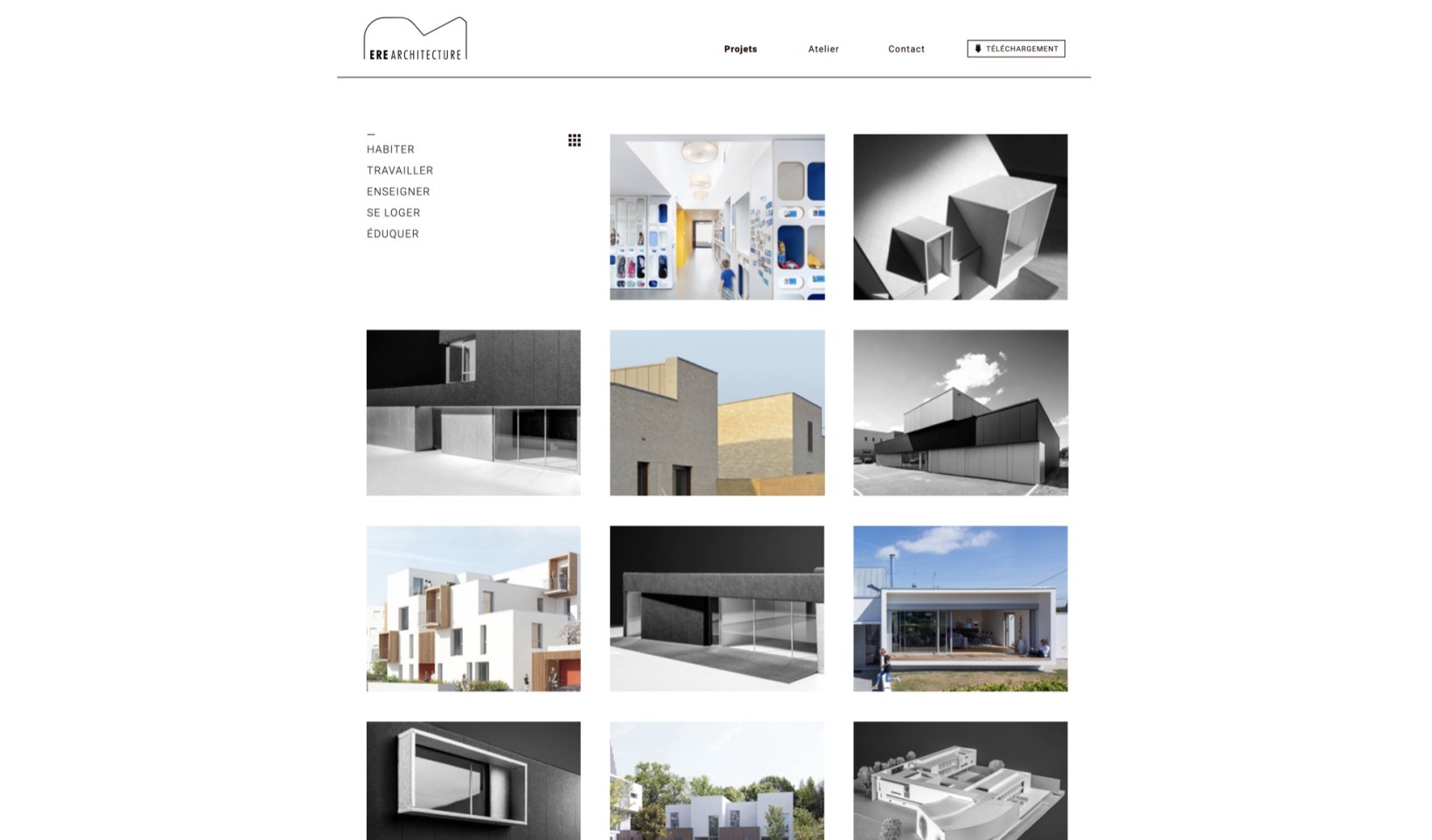 ⭐⭐⭐ Manu Lechat- Webdesigner, intégrateur, développeur Web freelance Réalisation du site de l'agence d'architecture ERE Architecte. Projet assez minimaliste dans la présentation pour une mise en avant claire et concise des projets réalisés pas l'agence d'architecture. ⭐⭐⭐ Manu Lechat- Webdesigner, intégrateur, développeur Web freelance Réalisation du site de l'agence d'architecture ERE Architecte. Projet assez minimaliste dans la présentation pour une mise en avant claire et concise des projets réalisés pas l'agence d'architecture.