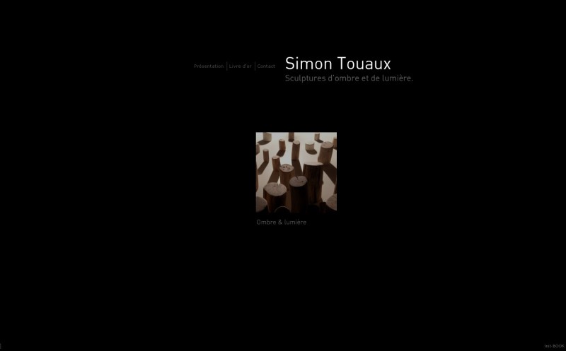 Webdesign et programmation du portfolio de l'artiste Simon Touhaux. Réalisation d'un graphisme simple et intuitif. Mise en page responsive sur-mesure. Webdesign et programmation du portfolio de l'artiste Simon Touhaux. Réalisation d'un graphisme simple et intuitif. Mise en page responsive sur-mesure.
